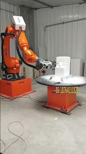 Milling Robot Arm Milling Foam