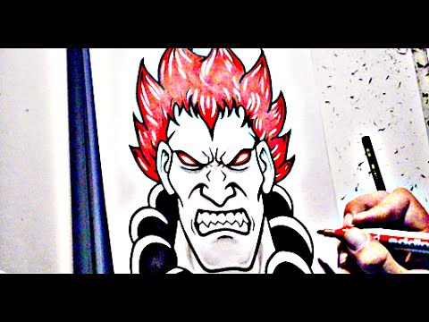 How To Draw AKUMA - Street Fighter
