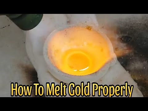 How To Melt Gold Properly | Easy Gold Melting
