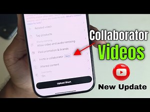 How to make collaboration video on youtube | YouTube New Update