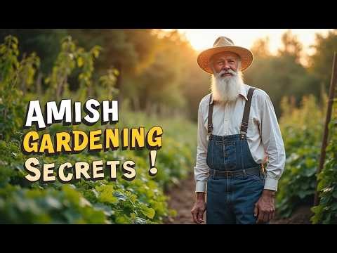 10 Amish Gardening Secrets to Grow More Food with Less Effort
