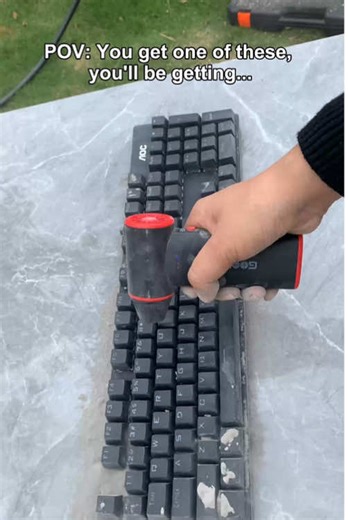 Powerful Electric Air Duster for Electronics Cleaning