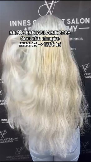 Cursul de afro alungire este destinat celor care doresc să învețe corect și profesionist această tehnică. Pe parcursul a două zile vei învăța aplicarea extensiilor afro, alegerea materialelor potrivite și combinarea corectă a culorilor, prin practică pe manechin și pe model uman. Cursul include și noțiuni de promovare pe TikTok. La final, fiecare participantă va primi diplomă de participare. #afroalungire #afroalungireploiesti #afroalungirebucuresti #extensiidepar #cursafroalungire