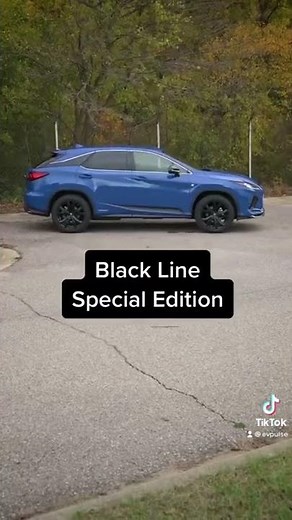2022 Lexus RX 450h Black Line Comes Packing
