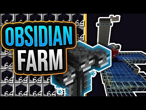 OBSIDIAN FARM (Tutorial) ✨ Minecraft 1.21 ✨ ErikOnHisPeriod