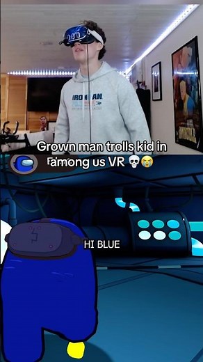 Trolling a Kid in Among Us VR
