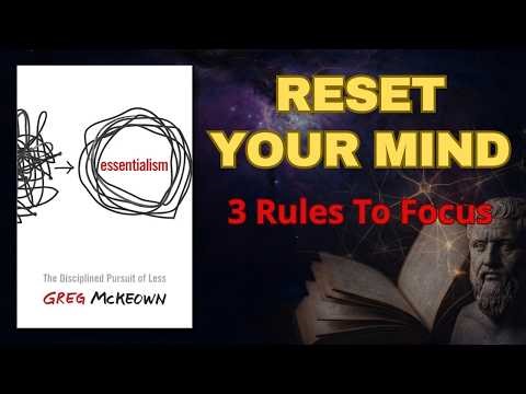 Why You Feel Stuck | The Essentialism Audiobook Fix