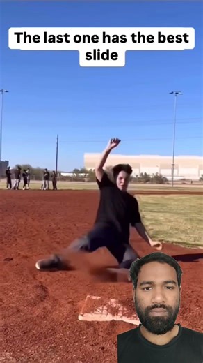 The best slide #baseballszn #mlb