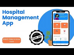 Hospital Management Android App using Firebase (𝗣𝗔𝗜𝗗 𝗔𝗣𝗣) | Book Doctor | Disease Prediction