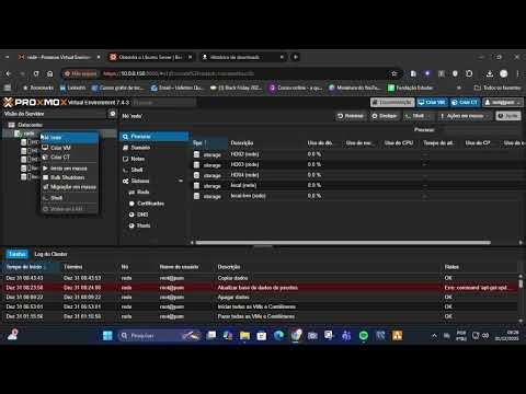 Instalando Ubuntu Server no Proxmox.