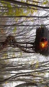 Strong Winds Hit My Tree Camp!😧😦 #viral #shorts #camp