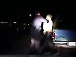 Dashcam shows Michael Bell struggling with cops before being shot