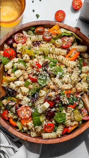 The BEST Italian Pasta Salad Recipe You NEED This Summer! #shorts