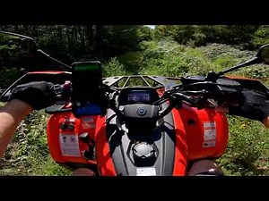 🔥Exploring a New ATV Trail (part 2) | CF Moto 520L 2025