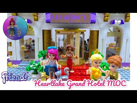 Heartlake Grand Hotel 41101 Lego Friends MOC Walkthrough
