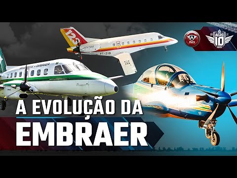 TUDO começou no BANDEIRANTE - A EVOLUÇÃO da EMBRAER