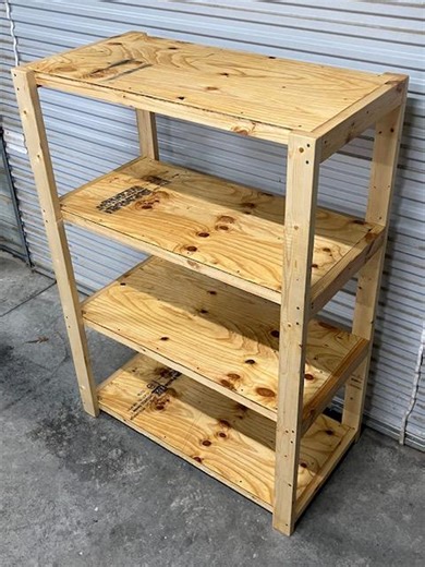 Shelf Plans, Heavy Duty 6'tallx4'widex2"deep, Simple, Easy Instructions, PDF Download, Economical, Optional Constructions, Super Strong, DIY - Etsy