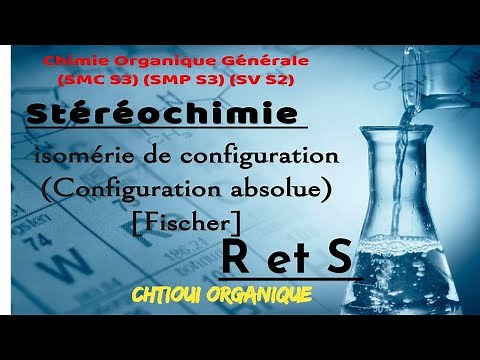 Stéréochimie : Configuration absolue R et S (Fischer) [exercices]