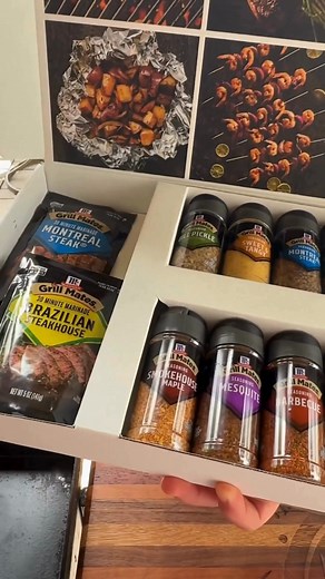 24K views · 1.7K reactions | Give the gift of flavor this season with 17 bold Grill Mates seasonings and marinades in one ready-to-gift box. Grab this gift bundle at: https://www.mccormick.com/products/mccormick-grill-mates-everyday-grilling-box | McCormick Grill Mates | Facebook