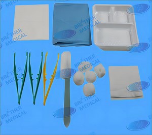 [Hot Item] Wound Dressing Set with Forceps Sterile Packed Wound Care