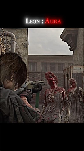 Leon Aura Zombies Had No Chance 💀 Leon Dominates | RE9