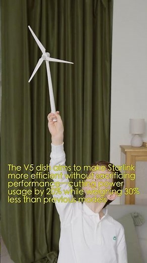 No Speed Gain, but 20% Less Power - Starlink V5 Dish
