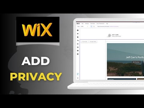 How to Add Privacy Policy Page in Wix Website