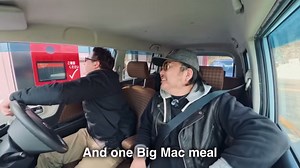 How NOT to order McDonald's Drive Thru in Japan🍟 - I've legitimately never seen Natsuki laugh so hard. (As seen in yesterday Abroad in Japan video, driving Japan's tiniest car!) | Abroad in Japan