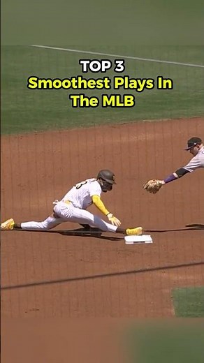 TOP 3 Smoothest Plays In The MLB #baseball #mlb