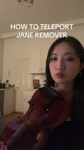 HOW TO TELEPORT JANE REMOVER ON VIOLIN | violin