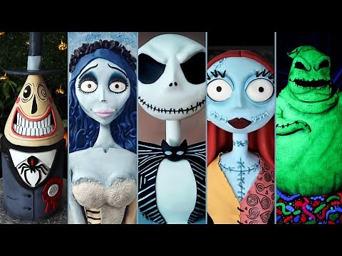 Amazing Tim Burton Themed Cakes For Halloween! | DIY Halloween Cake Decorating 2022 | Disney Cakes