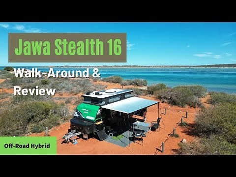 Jawa Off-Road Campers Stealth 16- Comprehensive Hybrid Caravan Walk-Around & Review