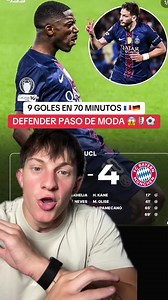 PSG 5-4 Bayern Munich: 9 goles en 70 minutos - reacción y análisis