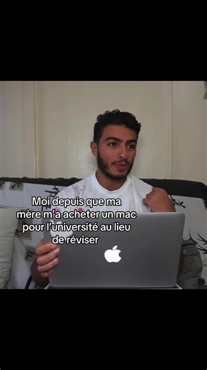 Moi depuis que ma mère m’a acheté un Mac pour l’université
