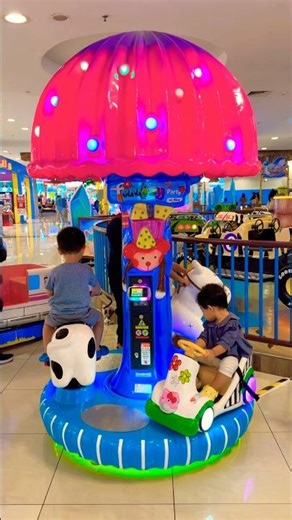 Carousel mini mobil kuda sapi lucu 🚙 🐴 🐮 #carousel #cute