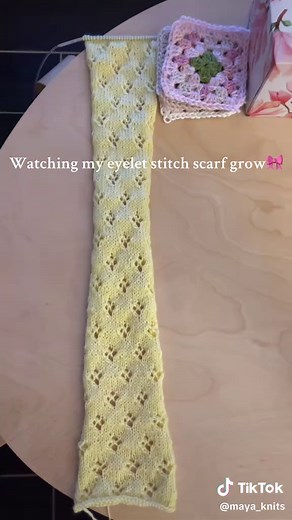 Charming Beginner Knitting Scarf Pattern Tutorial