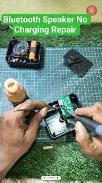 Bluetooth speaker not charging repair #shorts #repair