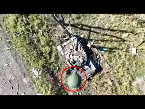 M67 Grenade Destroy T-72B3 Tank (Cook Off)