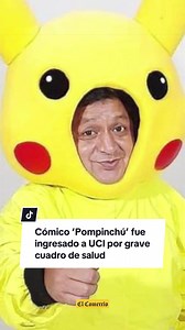 Pompinchú ingresado a UCI por fibrosis pulmonar y neumonía