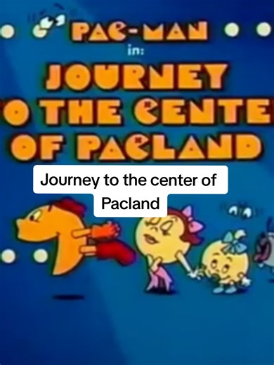 Pac-Man 80's Journey to the Center of Pacland #pacman #favoritecartoongrowingup
