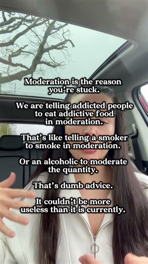 Eating in moderation is not helping #weightlossadvice #pcosweightloss #foodnoise