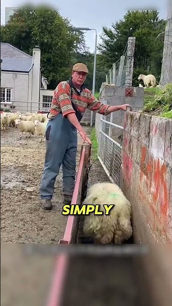The Secret To Sorting Hundreds Of Sheep Without Stress! 🐑