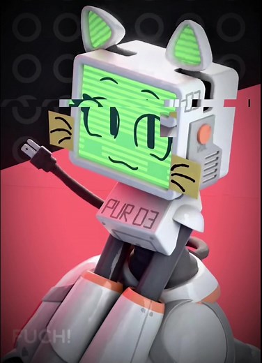 @iamrigbycat @I’m Uni. @FUCH! #CapCut #edit #cat #pur03 | pur 03 robot rule 64