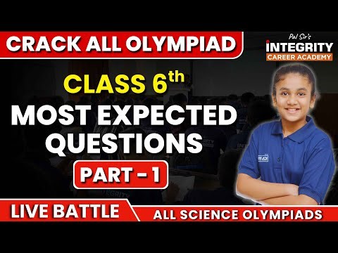 Class 6 All Science Olympiad Most expected Questions Part - 1 #nso #nstse #ios #stem #crestolympiad