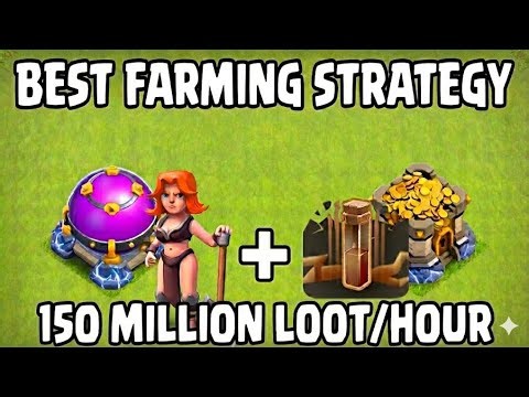 Best clash of clans farming strategy (2025) 