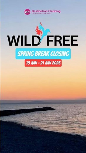 🔥 WILD & FREE SPRING BREAK 2025🔥Du 18 au 21 juin à Zrce Beach (Croatie)✅ 4 jours de fête 🥳