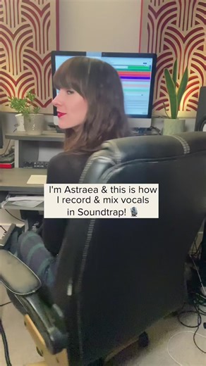 Astraea Musica Mixing Vocals on Soundtrap | ProducerTok Recording Studio
