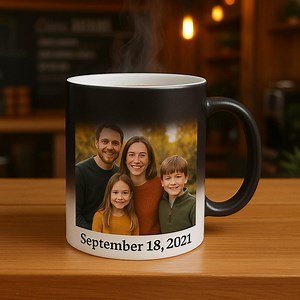 Mug Magique Thermoréactif Personnalisé – Tasse Qui Change De Couleur Avec Prénom Ou Message – Tasse Original Femme Homme - Idée Cadeau - Etsy
