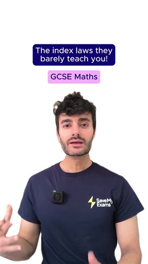 Index Laws for GCSE Maths Explained