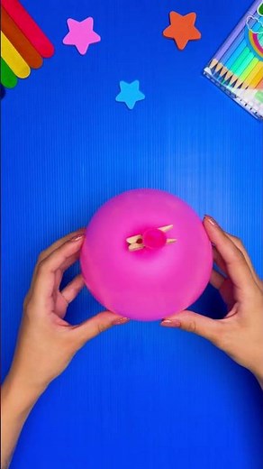 Balloon-Powered Flying Propeller! 🎈🌀 Fun DIY Experiment for Kids! #science